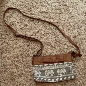 🐘leather elephant crossbody bag🐘